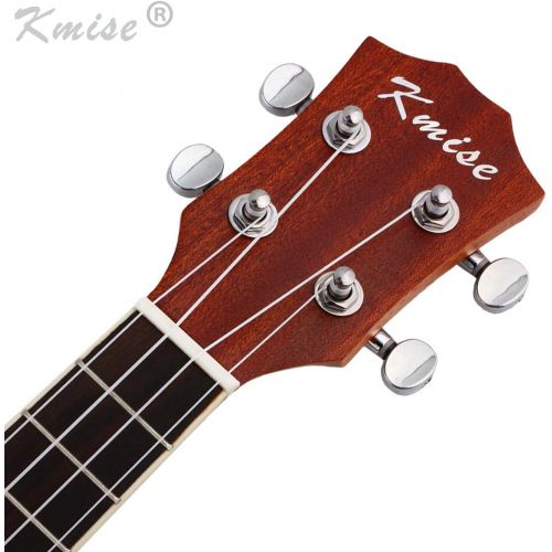  [아마존베스트]Kmise 4 String Banjo Ukulele Banjo lele Uke Concert 23 Inch Size Sapele with Bag Tuner