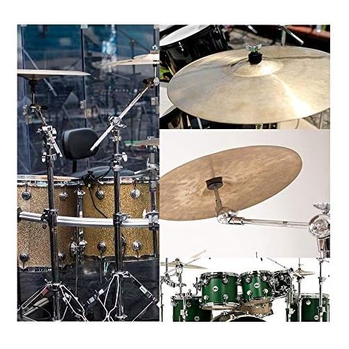  [아마존베스트]KnR Harmony Cymbal Accessories Pack of 12 4 Cymbal Felts & 2 Cymbal Cases & 2 Wing Nuts & 4 Washers for Drum