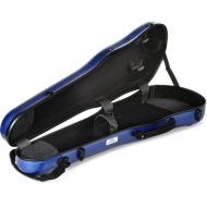 Knilling 610VNBL 3/4-4/4 Size Mirage Polycarbonate Shaped Violin Case - Blue