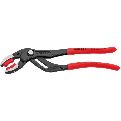  Knipex Tools KNIPEX Tools 81 11 250, 10-Inch Pipe and Connector Pliers with Soft Jaws