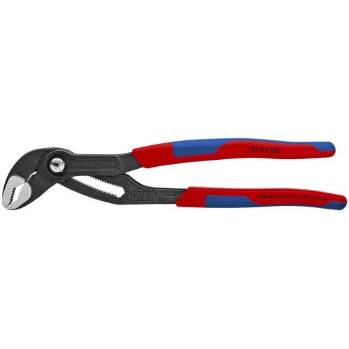  Knipex Tools KNIPEX Tools 87 02 250, 10-Inch Cobra Pliers with Comfort Grip Handles