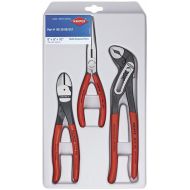 Knipex Tools KNIPEX Tools 00 20 08 US1, Long Nose, Diagonal Cutter, and Alligator Pliers Tool Set, 3-Piece