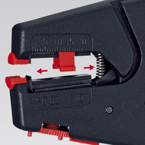  Knipex Tools KNIPEX Tools 12 40 200, Self Adjusting Insulation Strippers AWG 7-32