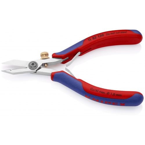  Knipex Tools KNIPEX Tools 11 82 130 Electronic Wire Stripping Shears with Comfort Grip Handles