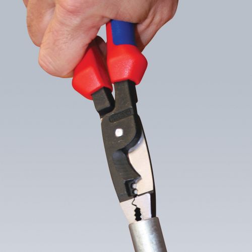  Knipex Tools KNIPEX Tools 13 88 8 US, 6-In-1 Electrical Installation Pliers 1,000V Insulated