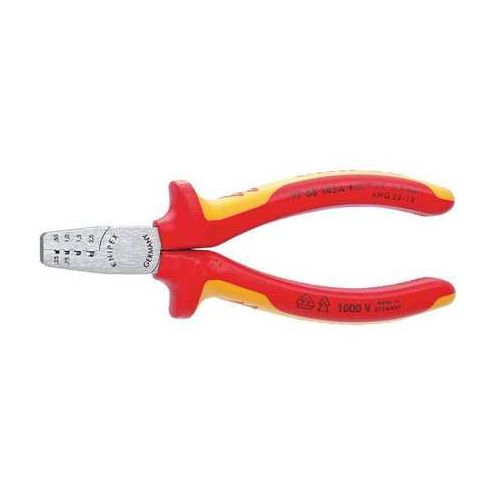  Knipex Tools KNIPEX Crimper,Insulated,23 to 13 AWG,5-34 L 97 68 145 A