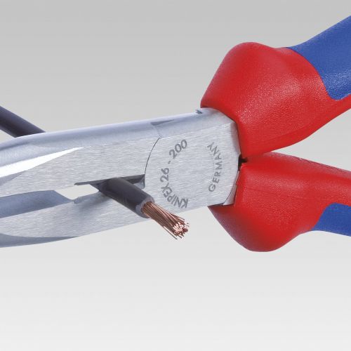  Knipex Tools KNIPEX Tools 26 11 200, 8-Inch Long Needle Nose Pliers with Cutter