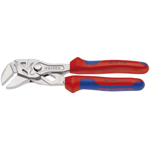  Knipex Tools KNIPEX Tools 86 05 150, 6-Inch Pliers Wrench with Comfort Grip Handles