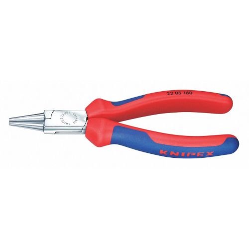  Knipex Tools Round Nose Plier,6-12 in.,Smooth KNIPEX 22 05 160