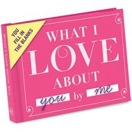 Knock Knock What I Love about You Fill in the Love Book Fill-in-the-Blank Gift Journal, 4.5 x 3.25-Inches