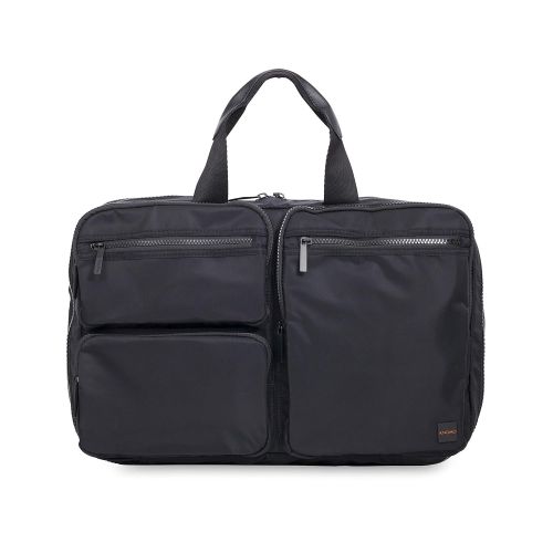  Knomo Luggage Mens Wilton Briefcase Black One Size