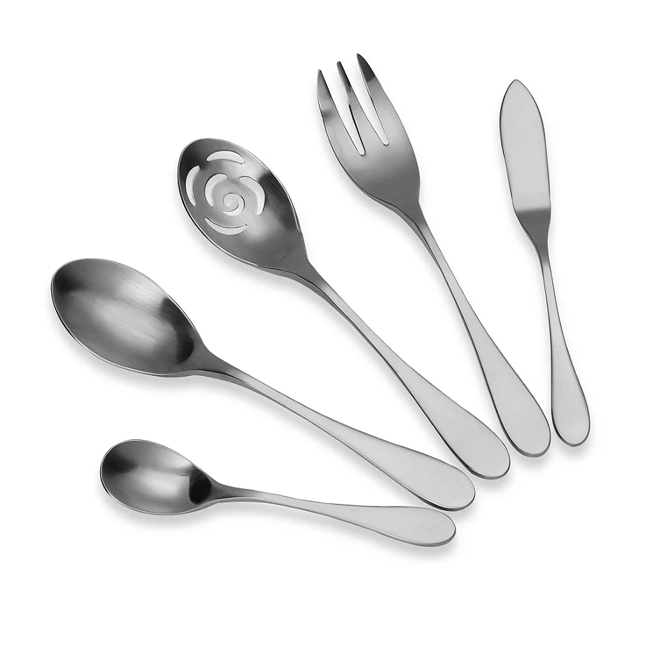 Knork Matte 5-Piece Serving Set