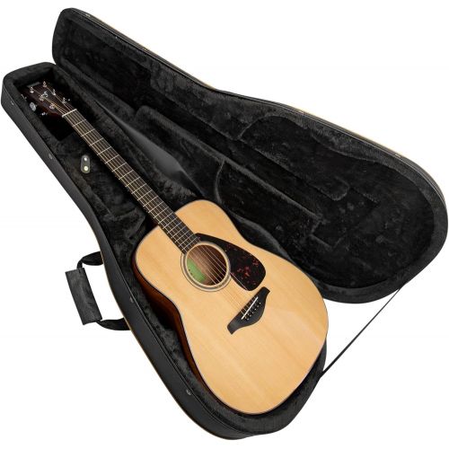  [아마존베스트]Knox Gear KN-SGC01 Acoustic Dreadnought Guitar Lightweight Hard-Foam Case w/ Back Straps, black