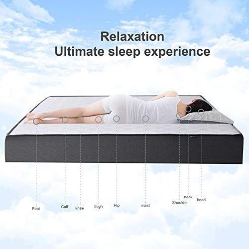  KoCo-Go Mattress Soft 12inch Queen Size Comfortable Breathable Sleeping Memory Foam Mattress