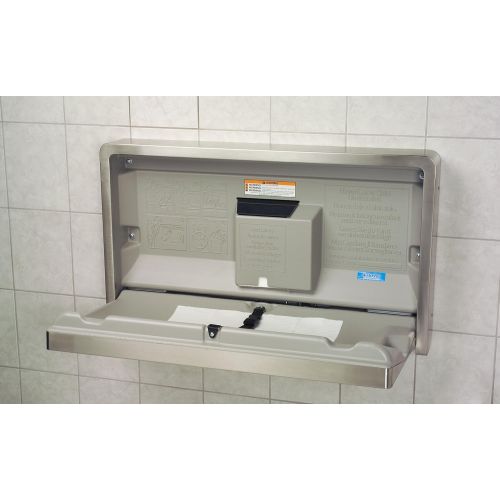  [아마존베스트]Koala Kare KB110-SSWM Horizontal Baby Changing Station, Stainless Steel