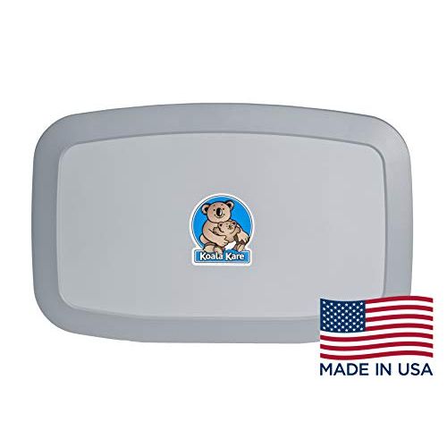  Koala Kare KB200-01 Horizontal Wall Mounted Baby Changing Station, Grey