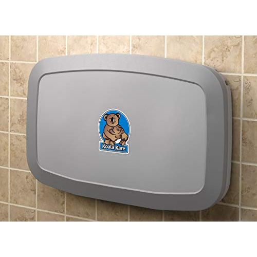  Koala Kare KB200-01 Horizontal Wall Mounted Baby Changing Station, Grey