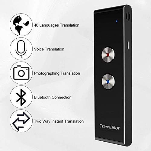  Koalad Language Translator Device Smart Two Way Voice Translator Bluetooth Support 44 Languages for Travelling Abroad Learning Shopping Business Chat Recording Translations