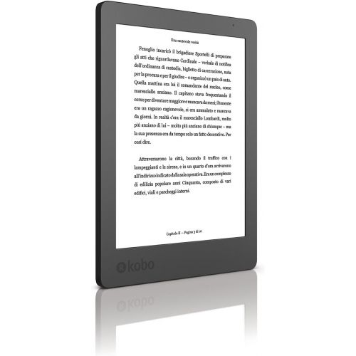  [아마존베스트]Kobo Aura - eBook reader - 4 GB - 6(N236-KU-BK-K-EP)