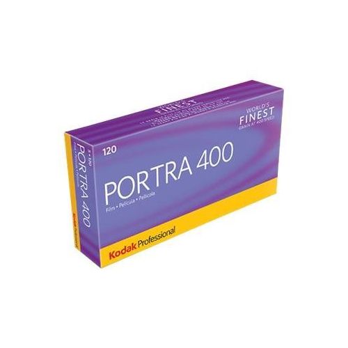  Kodak Portra 400 Professional ISO 400, 120 propack, Color Negative Film (5 Ro...