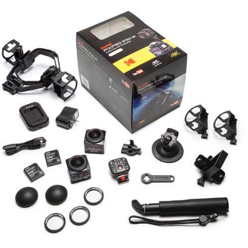  Kodak PIXPRO SP360 4K Action Camera Aerial Pack