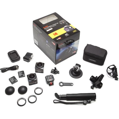  Kodak PIXPRO SP360 4K Action Camera Dual Pro Pack