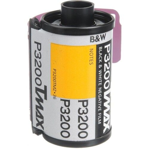  Kodak Professional T-Max P3200 Black and White Negative Film (35mm Roll Film, 36 Exposures)