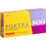 Kodak Professional Portra 800 Color Negative Film (120 Roll Film, 5-Pack, Expired 12/2023)