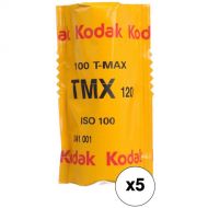 Kodak Professional T-Max 100 Black and White Negative Film (120 Roll Film, 5-Pack)