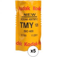 Kodak Professional T-Max 400 Black and White Negative Film (120 Roll Film, 5-Pack)