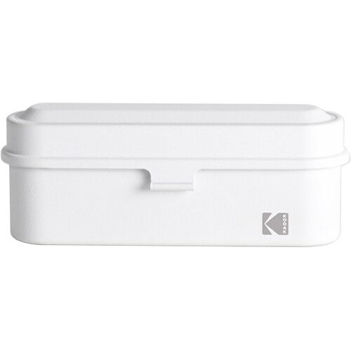  Kodak Steel 135mm Film Case (White Lid/White Body)