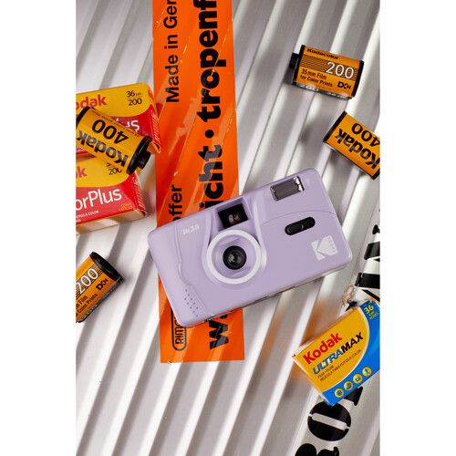  Kodak M38 35mm Film Camera with Flash (Lavender)