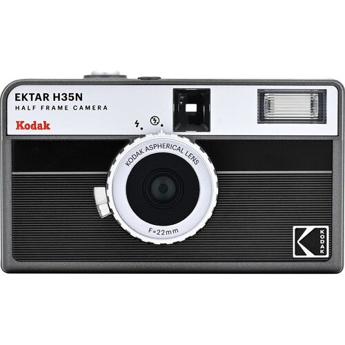  Kodak Ektar H35N Half-Frame Film Camera (Striped Black)