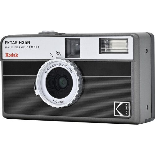  Kodak Ektar H35N Half-Frame Film Camera (Striped Black)