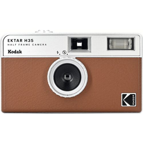  Kodak Ektar H35 Half Frame Film Camera (Brown)