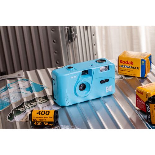  Kodak M35 Film Camera with Flash (Cerulean Blue)