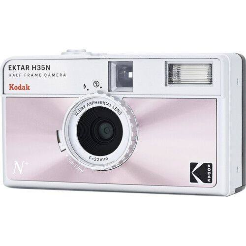  Kodak Ektar H35N Half-Frame Film Camera (Glazed Pink)