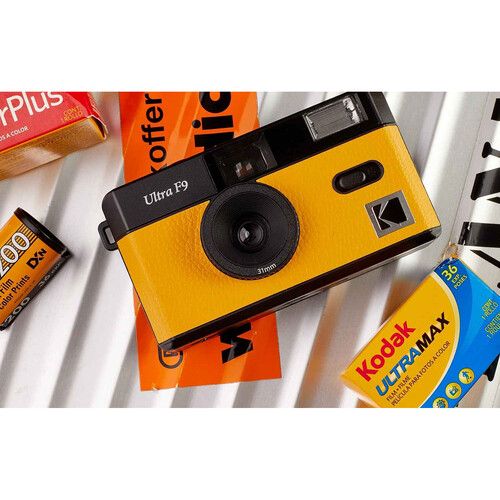  Kodak Ultra F9 Reusable 35mm Camera (Yellow)