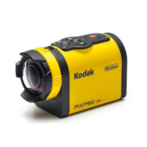  Kodak PIXPRO SP1 Action Cam with Explorer Pack 14 MP WaterShockFreezeDust Proof, Full HD 1080p Video, Digital Camera and 1.5 LCD Screen (Yellow)