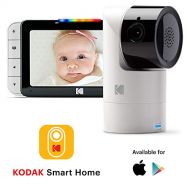 Kodak KODAK Cherish C525 Video Baby Monitor - Tilt/Pan/Zoom Camera, 5 HD Screen, Hi-res Camera, Remote Zoom, Two-Way Audio, Night-Vision, Long Range, WiFi, Mobile App