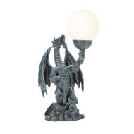 Koehler 37134 18 Inch Dragon with Globe Table Lamp