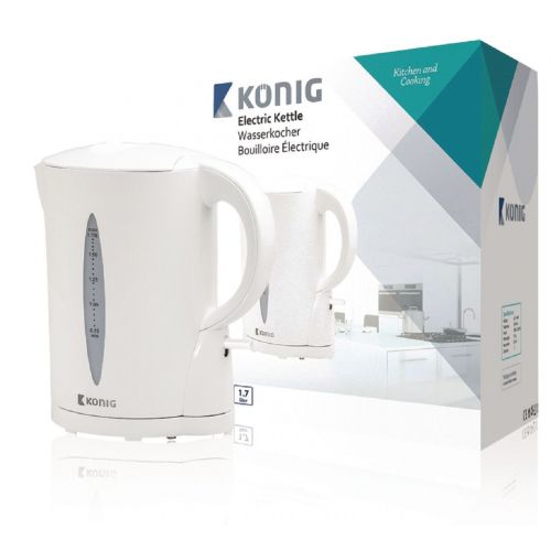  Koenig KN-WK20 Electrical Electric Kettles (220  240), 2000, Kunststoff, 7 Cups, weiss