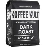 Koffee Kult Dark Roast Whole Coffee Beans - Small Batch Gourmet Aromatic Artisan Blend 100% Arabica Coffee Beans Organically Sourced Espresso Beans (32oz)