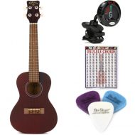 Kohala KO-C Kine'O Concert Ukulele Essentials Bundle