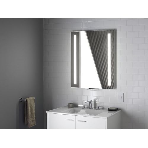  Kohler K-99571-VLAN-NA Verdera Voice 24 W x 33 H Lighted Mirror with Amazon Alexa