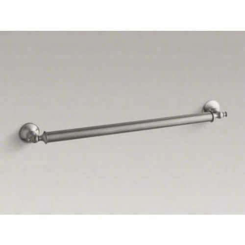  KOHLER 11873-S Traditional 24-Inch Grab Bar, 1, Polished Stainless