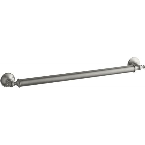  KOHLER 11873-S Traditional 24-Inch Grab Bar, 1, Polished Stainless