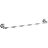 KOHLER Devonshire 24-Inch Bathroom Towel Bar Rack, Polished Chrome, K-10551-CP