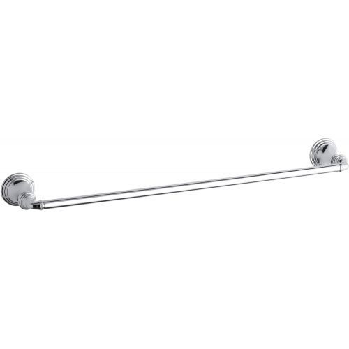  KOHLER Devonshire 24-Inch Bathroom Towel Bar Rack, Polished Chrome, K-10551-CP