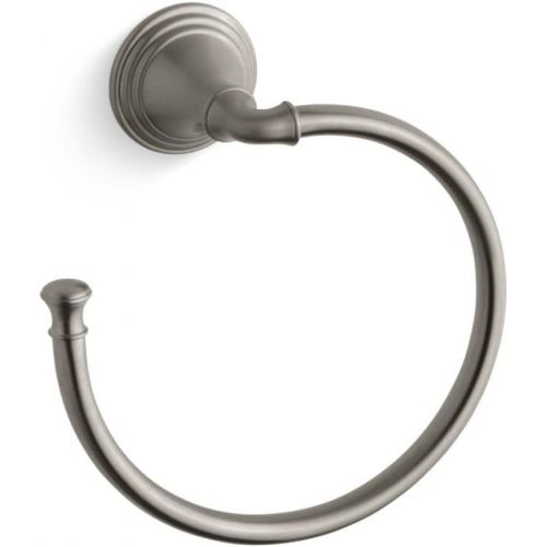  Towel Ring by KOHLER, Bathroom Towel Ring, Devonshire Collection, Vibrant Brushed Nickel, K-10557-BN